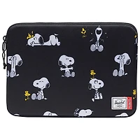 Herschel Supply Co. Peanuts Anchor 14" Laptop Sleeve - Snoopy / Woodstock Black