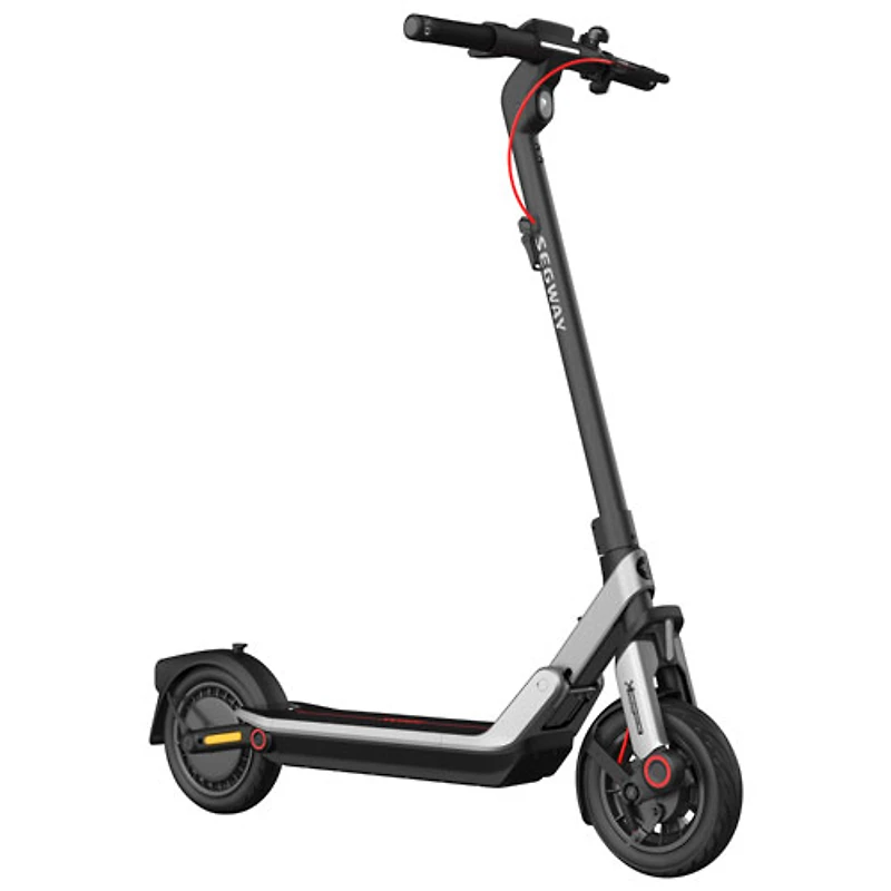 Trottinette électrique Ninebot KickScooter E3 Pro de Segway (moteur de 800W/autonomie de 55km/vitesse maximale de 32km/h) - Gris