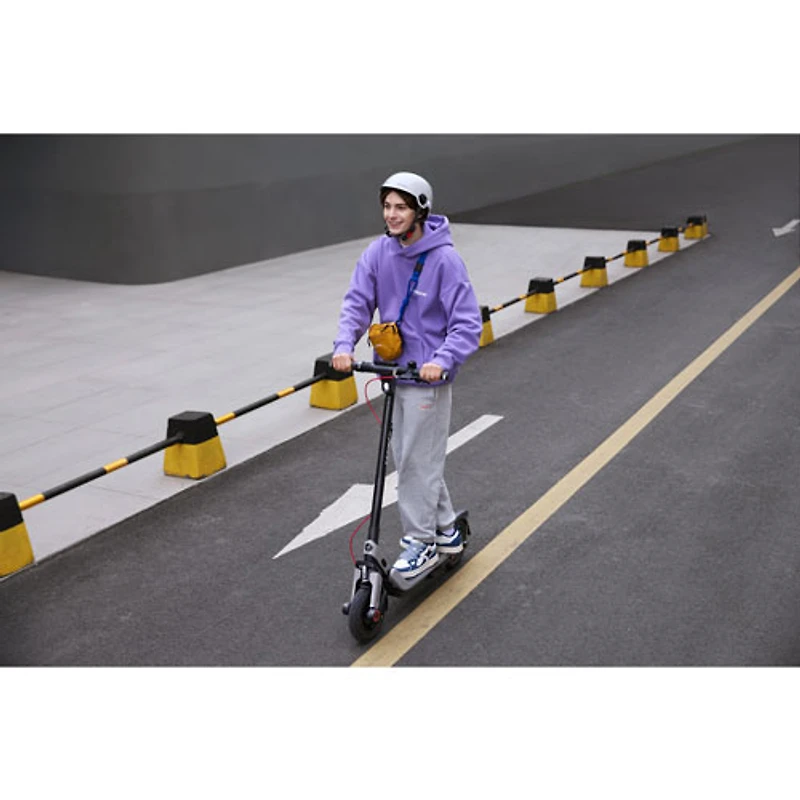 Trottinette électrique Ninebot KickScooter E3 Pro de Segway (moteur de 800W/autonomie de 55km/vitesse maximale de 32km/h) - Gris