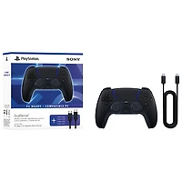 DualSense Wireless Controller with USB Cable for PC - Midnight Black