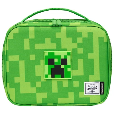Herschel Supply Co. Minecraft Pop Quiz 5L Lunch Box - Creeper