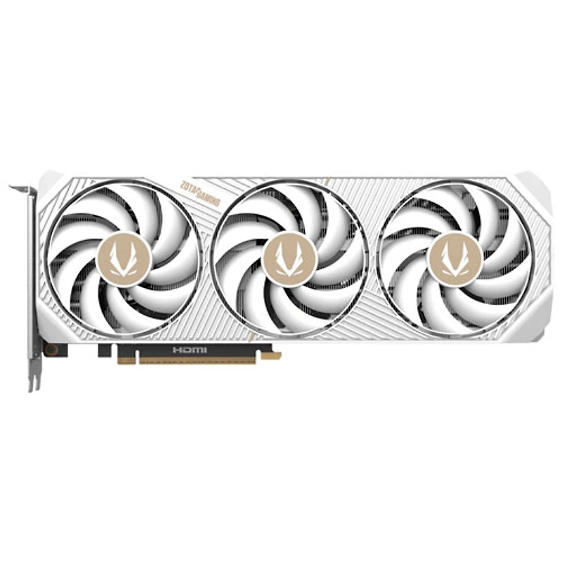 Carte graphique GeForce RTX 5070 AMP GDDR7 12 Go de ZOTAC Gaming AMP - Édition White