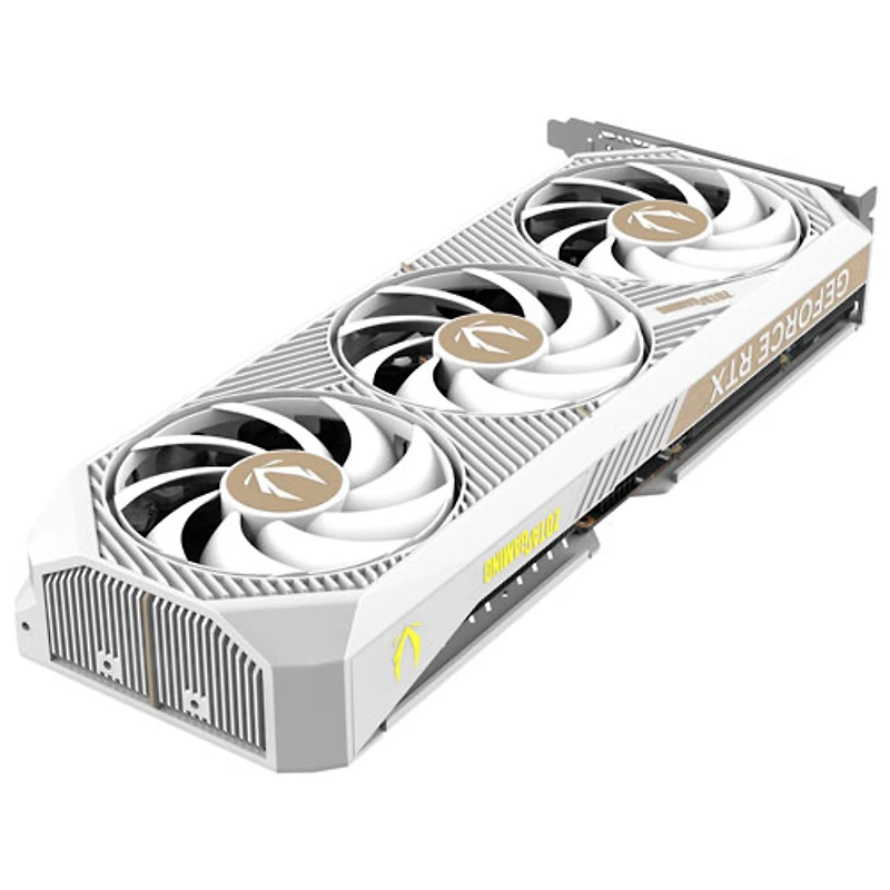 Carte graphique GeForce RTX 5070 AMP GDDR7 12 Go de ZOTAC Gaming AMP - Édition White