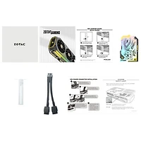 Carte graphique GeForce RTX 5070 AMP GDDR7 12 Go de ZOTAC Gaming AMP - Édition White