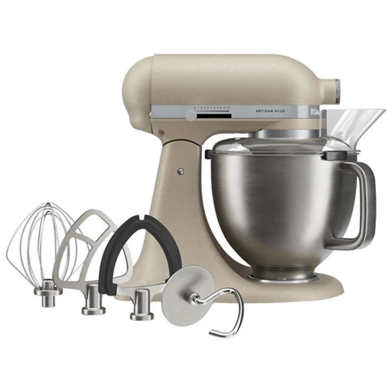 Batteur sur socle à tête inclinable Artisan Plus de KitchenAid - 5 pte - 350 W - Avoine