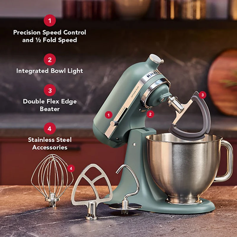 KitchenAid Artisan Plus Tilt-Head Stand Mixer - 5Qt - 350-Watt - Mint Julep