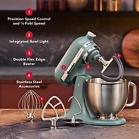 KitchenAid Artisan Plus Tilt-Head Stand Mixer - 5Qt - 350-Watt - Mint Julep