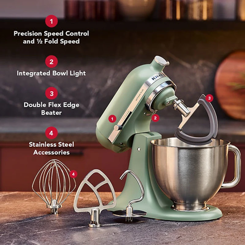 KitchenAid Artisan Plus Tilt-Head Stand Mixer - 5Qt - 350-Watt - Cardamom