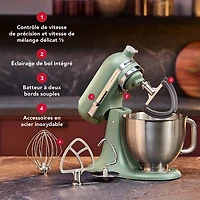 KitchenAid Artisan Plus Tilt-Head Stand Mixer - 5Qt - 350-Watt - Cardamom