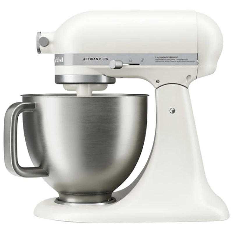 Batteur sur socle à tête inclinable Artisan Plus de KitchenAid - 5 pte - 350 W - Porcelaine