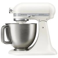 Batteur sur socle à tête inclinable Artisan Plus de KitchenAid - 5 pte - 350 W - Porcelaine
