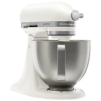 Batteur sur socle à tête inclinable Artisan Plus de KitchenAid - 5 pte - 350 W - Porcelaine