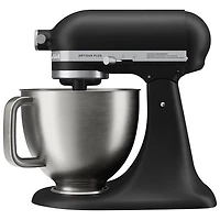 Batteur sur socle à tête inclinable Artisan Plus de KitchenAid - 5 pte - 350 W - Noir mat