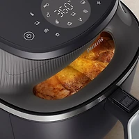Philips 3000 Series Air Fryer with Window - 6.2L (6.5QT) - Black