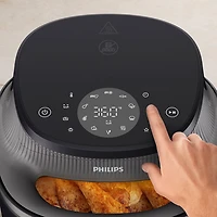 Philips 3000 Series Air Fryer with Window - 6.2L (6.5QT) - Black