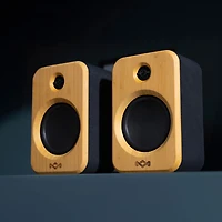 House Of Marley Get Together Duo 2 Bluetooth Wireless Bookshelf Speakers