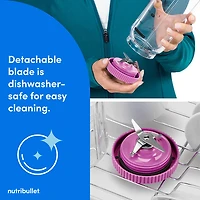 Nutribullet Flex 22oz Portable Blender - Orchid Purple