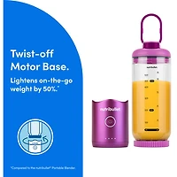 Nutribullet Flex 22oz Portable Blender - Orchid Purple