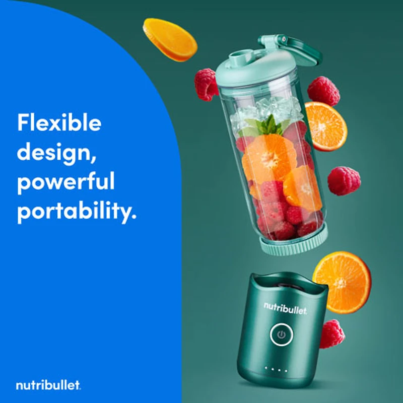 Nutribullet Flex 22oz Portable Blender - Forest Green