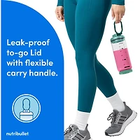 Mélangeur portatif 22 oz Flex de NutriBullet - Vert forêt