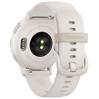Remis à neuf (Très bon état) - Montre intelligente Bluetooth de 42 mm vivoactive 5 de Garmin - Doré crème et ivoire