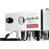 La Pavoni Pavoni Domus Bar Semi - Automatic Espresso Machine with Frother & Coffee Grinder