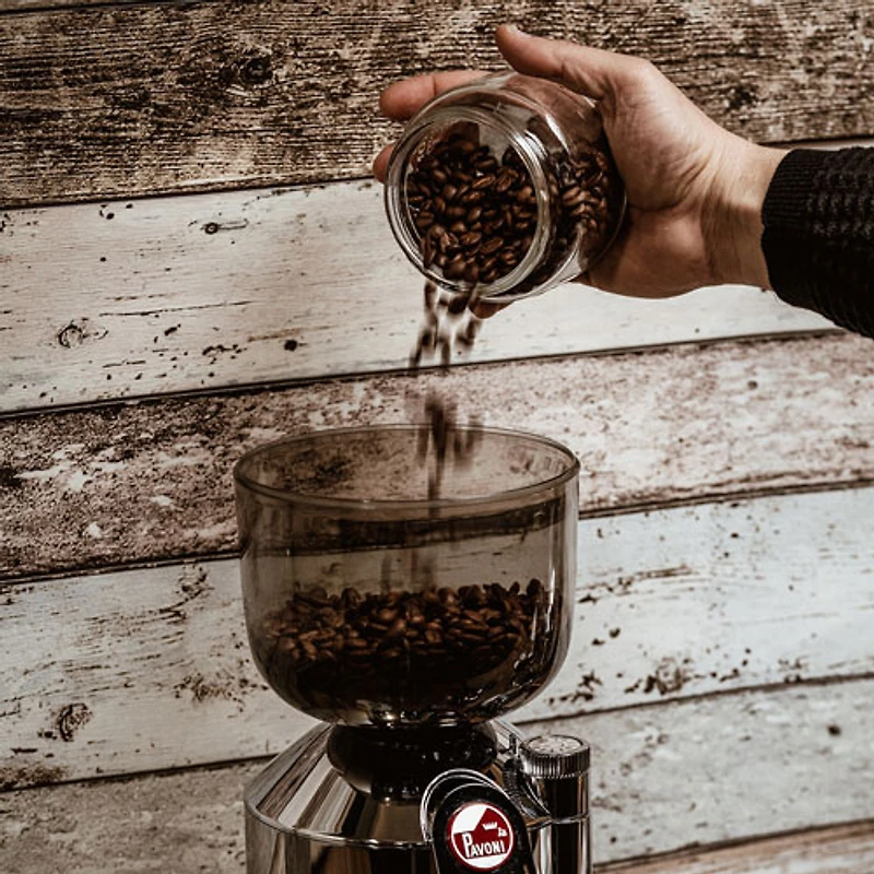 Moulin à café Cilindro de La Pavoni - Gris