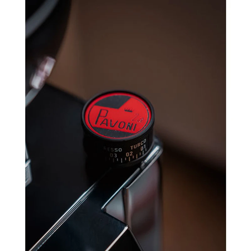 Moulin à café Kube de La Pavoni - Acier inoxydable