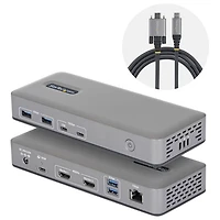 StarTech 4K Dual-Monitor USB-C Docking Station (196N-USBC-DOCK)