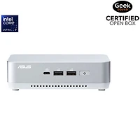 Boîte ouverte - Mini-PC de bureau NUC 14 Pro+ d'ASUS (Core Ultra 7 155H d'Intel/SSD NVMe 1 To/RAM 32 Go/Windows 11)