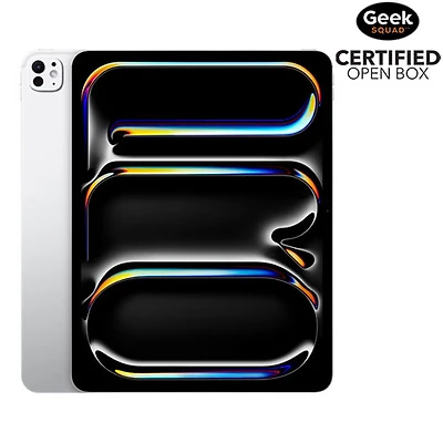 Boîte ouverte - iPad Pro M5 de 13 po 512 Go d'Apple avec Wi-Fi (8e génération) - Argent