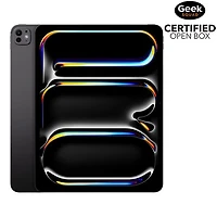 Boîte ouverte - iPad Pro M5 de 13 po 512 Go d'Apple avec Wi-Fi (8e génération) - Noir infini