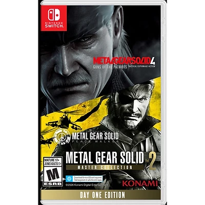 Metal Gear Solid 2 Master Collection: Day One Edition (Switch