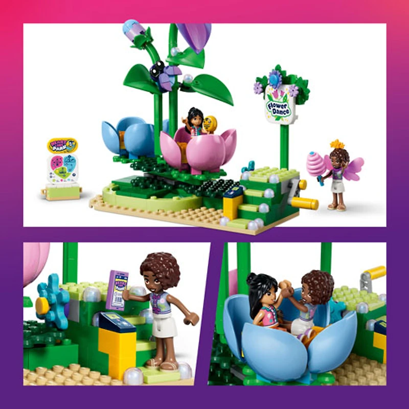 LEGO Friends : Le manège des fleurs tournoyantes féériques - 321 pièces (42702)