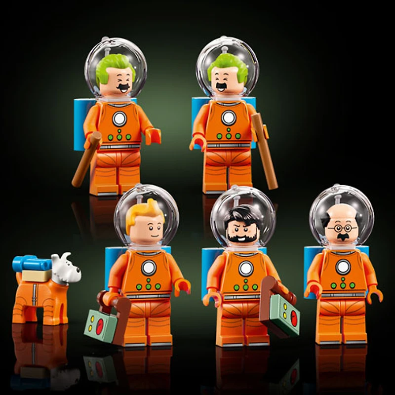 LEGO Ideas : La fusée de Tintin - 1283 pièces (21367)
