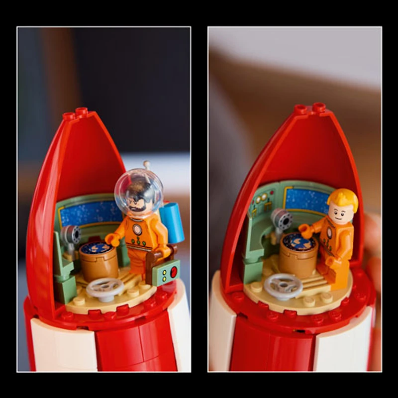 LEGO Ideas : La fusée de Tintin - 1283 pièces (21367)