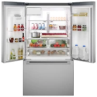 Réfrigérateur à deux portes 21,6 pi³ 36 po avec distributeur d'eau et de glaçons série 800 de Bosch (B36CD80SNS) - Acier inoxydable