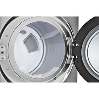 Sécheuse électrique de grande capacité de 7,4 pi³ avec Turbo Steam et AI Sensor Dry de LG (DLEX5800V) - Acier graphite