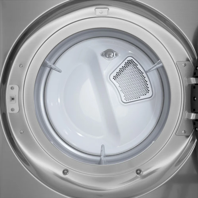 Sécheuse électrique de grande capacité de 7,4 pi³ avec Turbo Steam et AI Sensor Dry de LG (DLEX5800V) - Acier graphite