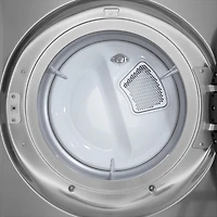 Sécheuse électrique de grande capacité de 7,4 pi³ avec Turbo Steam et AI Sensor Dry de LG (DLEX5800V) - Acier graphite