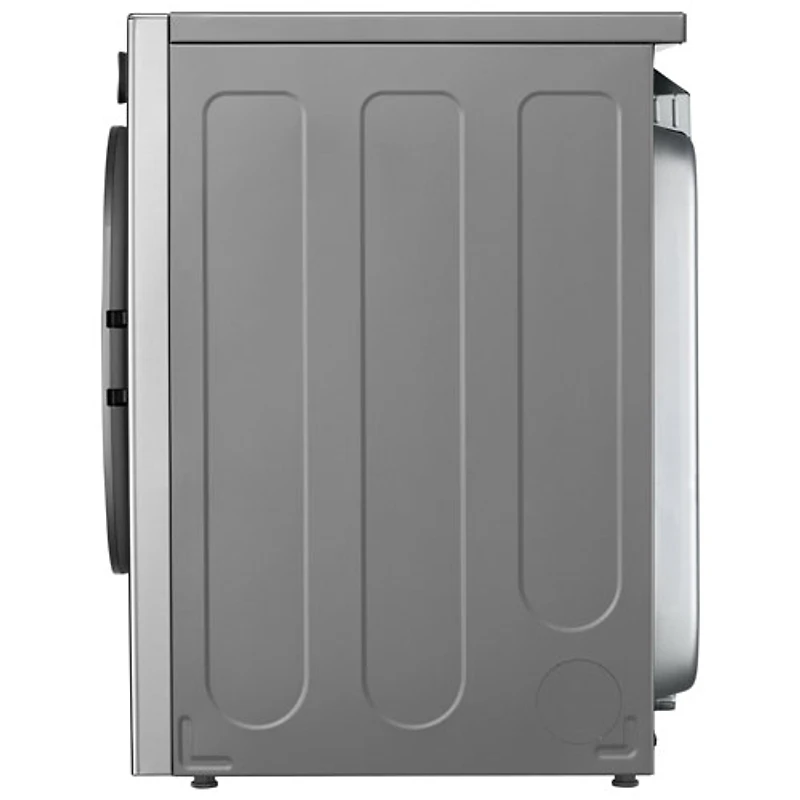 Sécheuse électrique de grande capacité de 7,4 pi³ avec Turbo Steam et AI Sensor Dry de LG (DLEX5800V) - Acier graphite