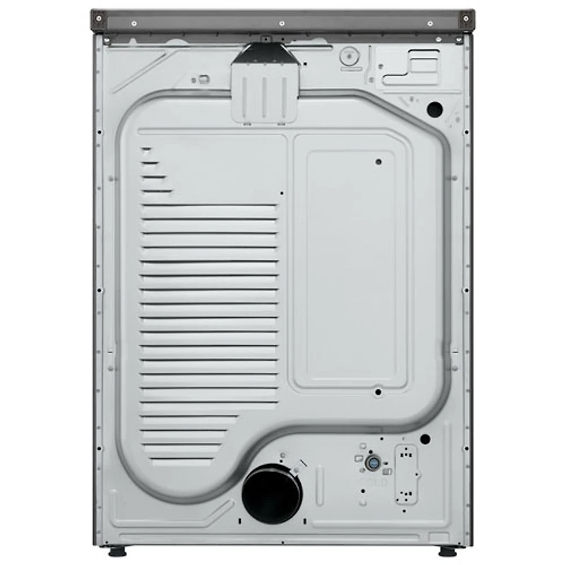 Sécheuse électrique de grande capacité de 7,4 pi³ avec Turbo Steam et AI Sensor Dry de LG (DLEX5800V) - Acier graphite