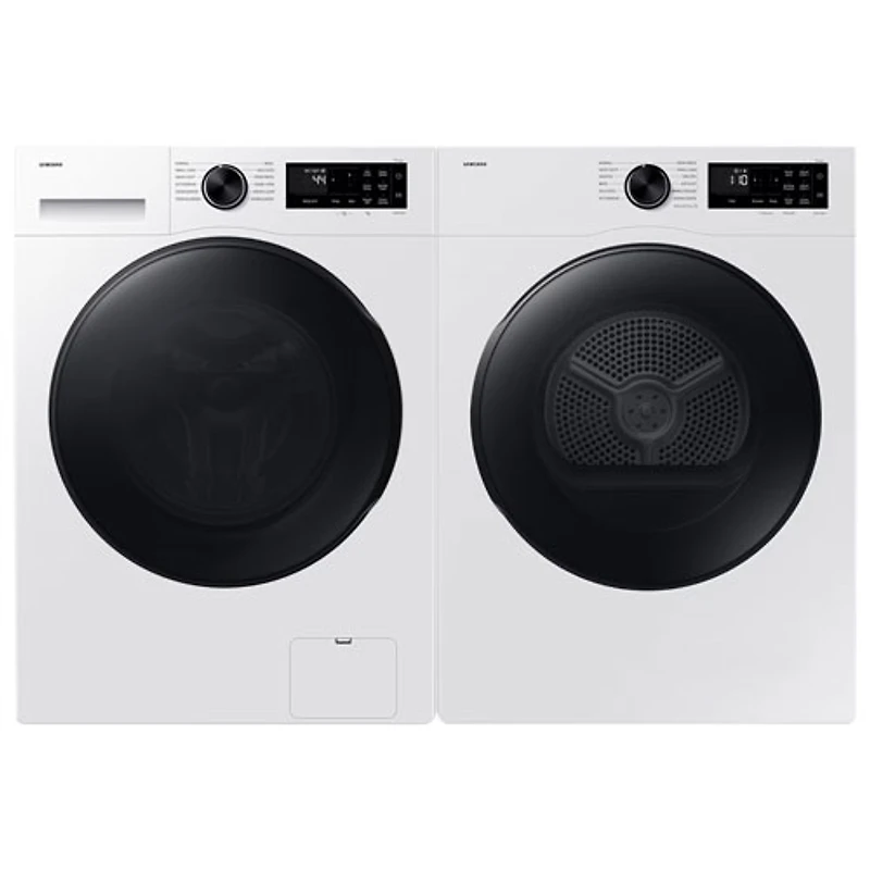 Samsung 2.9 Cu. Ft. High Efficiency Front Load Steam Washer (WW25FG5B34BEAC) - White