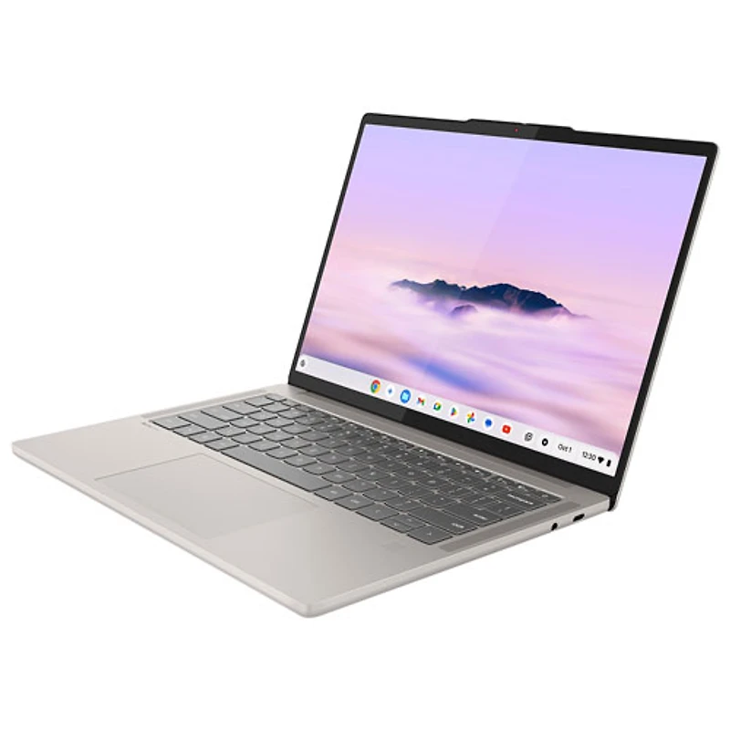 Chromebook Plus tactile 14 po de Lenovo - Coquillage (Kompanio Ultra 910 de MediaTek/RAM 16 Go/SSD 256 Go/ChromeOS)