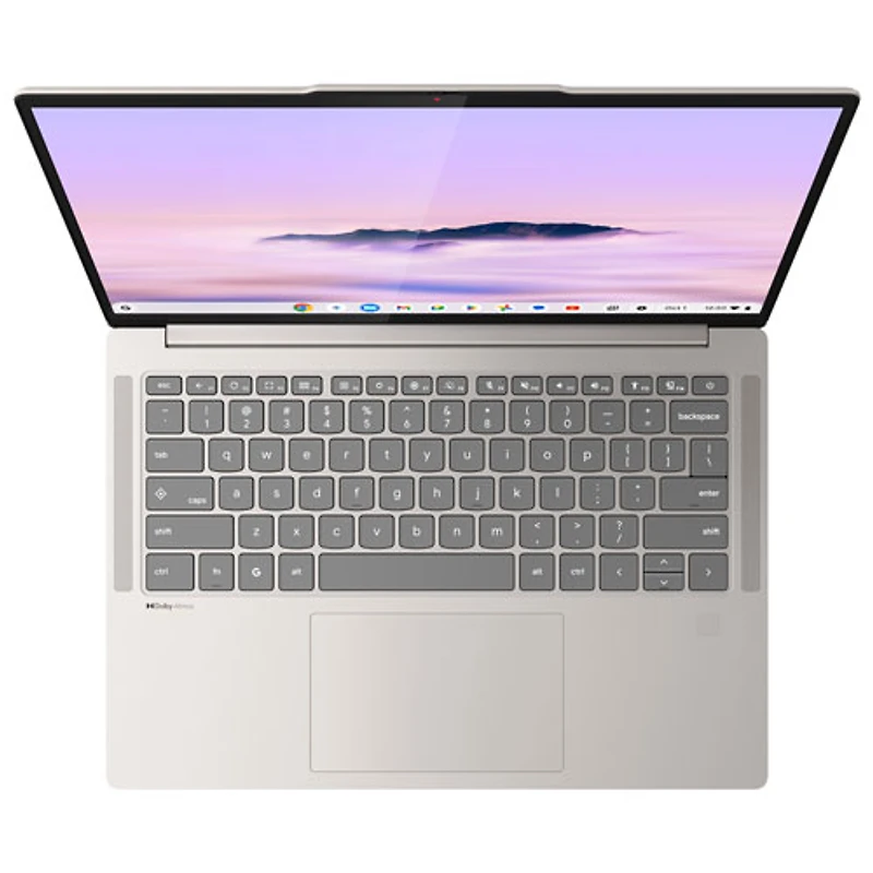 Chromebook Plus tactile 14 po de Lenovo - Coquillage (Kompanio Ultra 910 de MediaTek/RAM 16 Go/SSD 256 Go/ChromeOS)