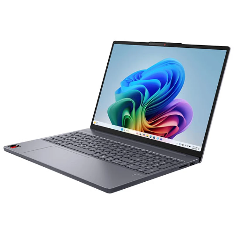 Portable de 15,3 po IdeaPad Slim 3x de Lenovo - Gris lunaire (Snapdragon X X1-26-100/RAM 16 Go/SSD 512 Go/Windows 11 Famille)