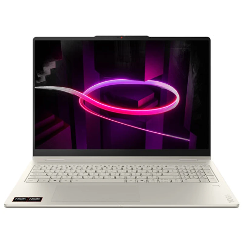 Lenovo Yoga 7a 16" Touchscreen 2-in-1 Laptop - Seashell (AMD Ryzen AI 5 430/16GB RAM/512GB SSD/Win 11 Home)