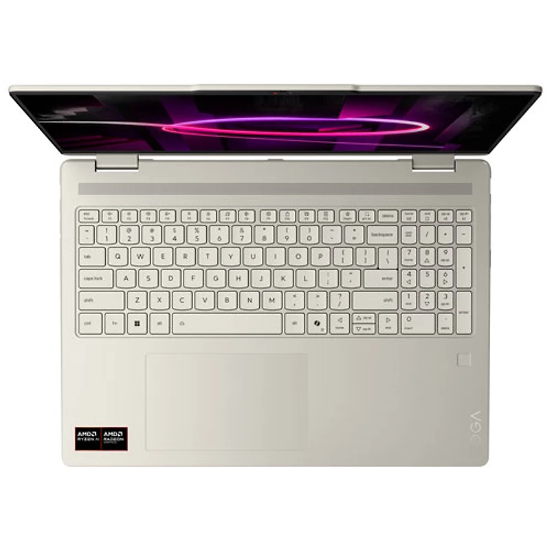 Lenovo Yoga 7a 16" Touchscreen 2-in-1 Laptop - Seashell (AMD Ryzen AI 5 430/16GB RAM/512GB SSD/Win 11 Home)