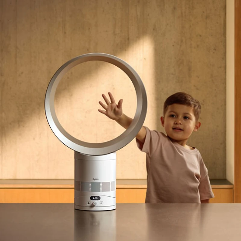 Ventilateur de table AM12 de Dyson - Blanc/Argenté