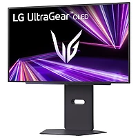 LG 27" QHD 280Hz 0.03ms GTG OLED G-Sync FreeSync Gaming Monitor (27GX700A-B) - Black